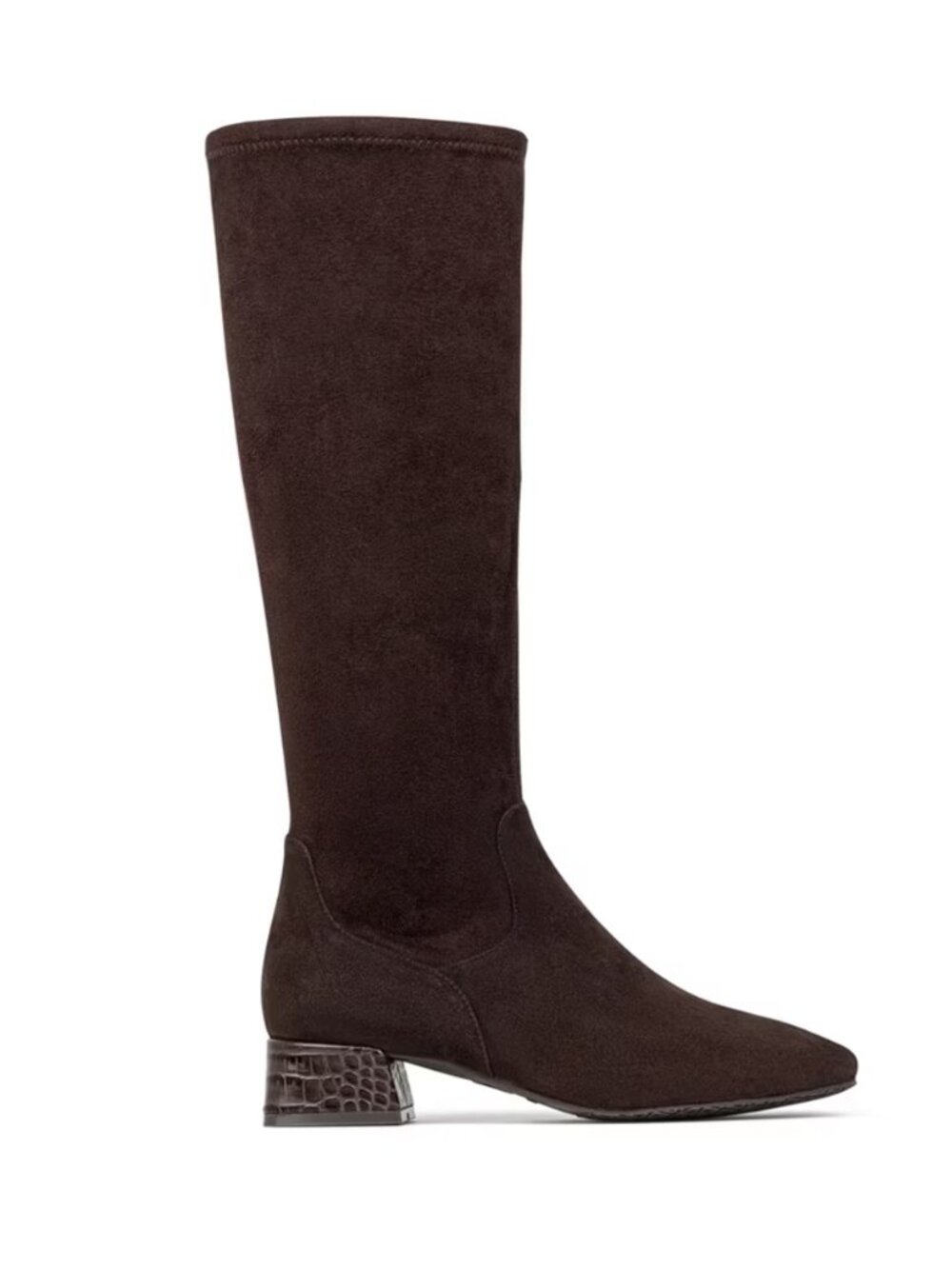 Donald Pliner Regina Boot Dark Brown Suede Size 6 New Without Tags
